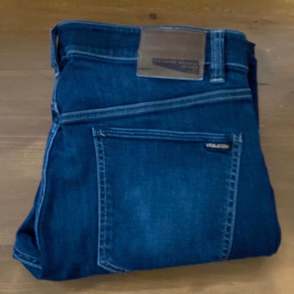 Volcom Vorta Slim Straight Leg Jeans Size 34